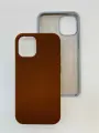Чехол для айфон iPhone 12/ iphone 12 Pro Коричневый № 41