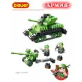 Конструктор Bauer Армия, для детей от 3-х лет, 114 деталей