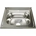 Мойка mixline 50х50х18 см, 0.8, выпуск 3 1/2, с сифоном, без гофры 527972