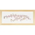 Набор для вышивания Thea Gouverneur Ветка сакуры, 80х27 см (ND. TG.481)