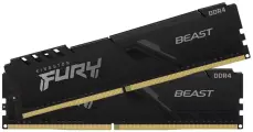 Оперативная память Kingston DDR4 64Gb (2x32Gb) 3200 MHz pc-25600 FURY Beast Black (KF432C16BBK2/64)