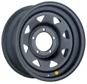 Диск усиленный УАЗ стальной черный (матовый) 5x139,7 7xR16 d110 ET0 (треугольник мелкий)