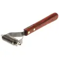 Щетка-стриппинг DeLIGHT 4366116 1 шт. коричневый S 18.7 см 6.6 см 85 г