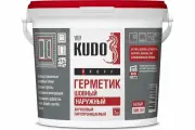 Акриловый паропроницаемый шовный герметик KUDO PROFF наружный, белый, 7 кг SMS-351