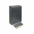 68018Ч Тусо Щиток о/п на 18 модулей c двумя дверцами, 225х323х94 мм, IP40, черный