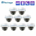 ip камера видеонаблюдения 4 МП POE xmeye 9 штуки Купольная камера Тechage