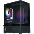 Корпус Xastra Q300M 3FRGB, черный