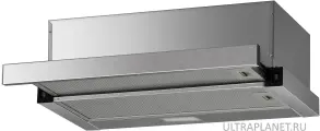 Встраиваемая вытяжка Hyundai HBH 6230 IX, управление кулисные переключатели, нержавеющая сталь