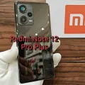 Крышка для Redmi Note 12 Pro Plus 5G - оригинальная задняя стеклянная панель (Чёрного цвета)