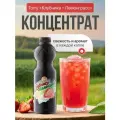 Основа Torry Клубника-лемонграсс, для напитков, коктейлей, десертов, пластиковая бутылка, 1кг