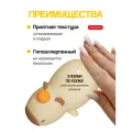 Ночник капибара силиконовый, детский беспроводной светильник в детскую комнату, милая красивая игрушка с таймером сна и мягким светом для спальни