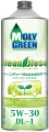 Полусинтетическое моторное масло MolyGreen Clean Diesel 5W-30 DL-1, 1 л, 1 кг, 1 шт