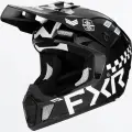 Шлем для снегохода FXR Clutch Gladiator, Black/White, XL