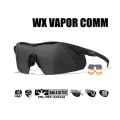 Очки защитные Wiley X WX Vapor Comm (Frame: Matte Black, Lens: Clear + Grey + Rust)