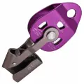 Блок-ролик с зажимом VENTO «Holder» дюраль с подшипником, цвет фиолетовый