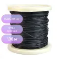 Провод силиконовый 20AWG 0,5 мм кв 100 м (черный)