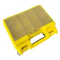 Ящик для дрели и ушм Jettools 16; 400х335х145мм черный/желтый