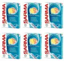 SARMA Стиральный порошок Active, Горная свежесть, 400 гр, 6 штук