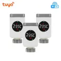 Tuya TRV801W умный термостатический клапан радиатора