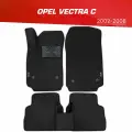 Коврики EVA (ЕВА) 3D Opel Vectra C с подпятником +2 логотипа / Опель Вектра Ц (2002-2008)