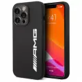 Чехол CG Mobile Mercedes-Benz AMG Liquid silicone Big White logo Hard (MagSafe) для iPhone 14 Pro, цвет Черный (AMHMP14LSGLBGN)