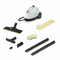 Пароочиститель Karcher SC 2 EasyFix *EU (1.512-600.0), с насадкой для пола, паровой шланг с пистолетом 2.2 м, белый