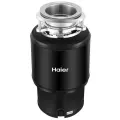 Измельчитель пищевых отходов Haier HDM-1375B, защита от перегрузки, 1 л, 3400 оборотов/мин, черный