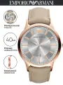 Наручные часы EMPORIO ARMANI Classics, бежевый, золотой