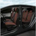 Комплект чехлов Автопилот Алькантара ромб Chevrolet Cruze Sd/Hb/Wag c 09-15г. Шоколад + Шоколад