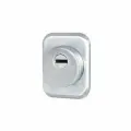 Броненакладка DEF 4286 SQ XL квадрат SSC-16 (сатинированный хром)