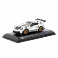 Коллекционная машинка Tarmac Works & Minichamps 1:64 Porsche 911 (992) GT3 RS GT Silver Metallic