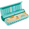 Губная гармошка Буду Музыкантом, музыкальная игрушка для детей 16*8*8, Hape