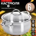Кастрюля Home Perfect 80464, 6л 24х14 см
