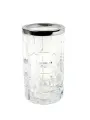 Стакан для зубных щёток Zenfort Айс стекло цвет прозрачный