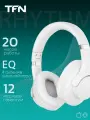 Наушники TFN Rhythm, 40 мм, AAC/SBC, беспроводные, складные, оголовье