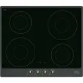 Варочная панель SMEG SI764AOM Cortina индукционная 60см, антрацит, фурнитура латунная