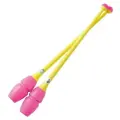 Булавы резиновые Chacott (410 мм, 262 Розовый*Желтый)