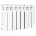 Радиатор секционный алюминий Halsen Al 350/80, кол-во секций: 12, 960 мм. подключение: боковое левое, боковое правое