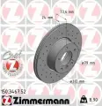 Диск тормозной Sport передний 312x24/74-5x120 BMW E90 2.0i/2.5xi/3.0xi 05>/E91 2.0i/2.5