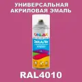 Высокоглянцевая акриловая эмаль ONLAK, в баллончике, быстросохнущая, глянцевая, для металла, дерева, бетона, кирпича, спрей 520 мл, RAL4010