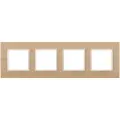 Рамка 4-постовая ЭРА Elegance 14-5304-11 Б0034588