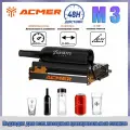 ACMER M3 Стол для лазерного гравера с резиновым валиком, регулируемый держатель для цилиндрической гравировки