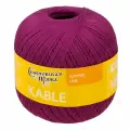 Пряжа Семеновская МШФ Kable (Кабле) 100% хлопок 5 шт. х100г 430м №30048 лиловый