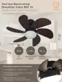 Люстра вентилятор DREAMFAN Turbo REG 76 90102DFN, 1 плафон, E14, диаметр 76 см
