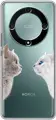 Чехол для Honor X9a с принтом Кошки принт (Хонор Х9а)