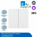Выключатель Sonoff M5-2C-86W Matter Белый