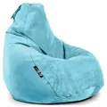 Кресло мешок груша GoodPoof Велюр XXXXL Аква