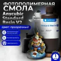 Фотополимерная смола Anycubic Standard Resin V2 Прозрачная, Clear 1кг