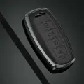 Чехол на ключ Haval Dargo, Jolion, F7, F7x metall Black
