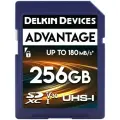 Карта памяти Delkin Devices Advantage SDXC 256GB UHS-I U3 V30, R/W 180/100 МБ/с